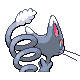 Glameow - HeartGold SoulSilver (Back View)
