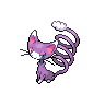 Glameow - Black White (Shiny)