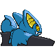 Gliscor - HeartGold SoulSilver (Back View (Shiny))
