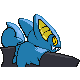 Gliscor - Platinum (Back View (Shiny))