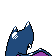 Golbat - Silver (Back View)