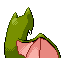 Golbat - FireRed LeafGreen (Back View (Shiny))
