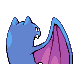 Golbat - Diamond Pearl (Back View)