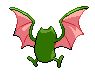 Golbat - Black 2 White 2 Black White Animated (Back View (Shiny))