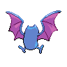 Golbat - Black White (Back View)