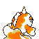Goldeen - Silver (Back View (Shiny))