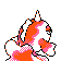 Goldeen - Silver (Back View)
