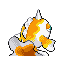 Goldeen - FireRed LeafGreen (Back View (Shiny))