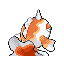 Goldeen - FireRed LeafGreen (Back View)