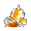 Goldeen - Ruby Sapphire (Back View (Shiny))
