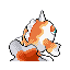 Goldeen - Ruby Sapphire (Back View)