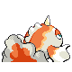 Goldeen - Platinum (Back View)