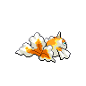 Goldeen - Black White (Back View (Shiny))
