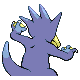 Golduck - Platinum (Back View)