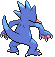 Golduck - Black 2 White 2 Black White Animated (Back View (Shiny))