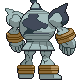 Golurk - Black 2 White 2 Black White Animated (Back View (Shiny))