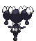 Gothorita - Black 2 White 2 Black White Animated (Back View (Shiny))