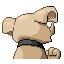 Granbull - Emerald (Back View (Shiny))
