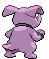 Granbull - Black 2 White 2 Black White Animated (Back View)