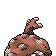 Graveler - Gold (Back View (Shiny))