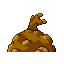 Graveler - Emerald (Back View (Shiny))