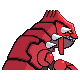 Groudon - Platinum (Back View)