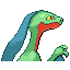 Grovyle - Ruby Sapphire (Back View)