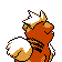 Growlithe - Crystal (Back View)