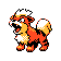 Growlithe - Gold (Normal)