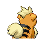 Growlithe - Emerald (Back View)