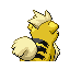 Growlithe - FireRed LeafGreen (Back View (Shiny))