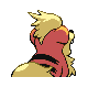 Growlithe - Diamond Pearl (Back View)