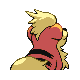 Growlithe - Platinum (Back View)