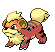 Growlithe - Black 2 White 2 Black White Animated (Normal)