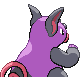 Grumpig - Platinum (Back View)