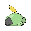 Gulpin - Emerald (Back View)