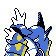 Gyarados - Crystal (Back View)