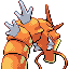 Gyarados - FireRed LeafGreen (Back View (Shiny))