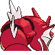Gyarados - Platinum (Back View (Shiny))