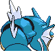 Gyarados - Platinum (Back View)
