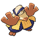 Hariyama - HeartGold SoulSilver (Normal)