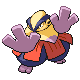 Hariyama - HeartGold SoulSilver (Shiny)