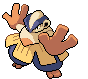 Hariyama - Black 2 White 2 Black White Animated (Normal)