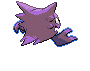Haunter - Black 2 White 2 Black White Animated (Back View (Shiny))