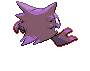 Haunter - Black 2 White 2 Black White Animated (Back View)