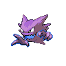 Haunter - Black White (Shiny)