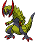 Haxorus - Black 2 White 2 Black White Animated (Normal)