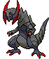Haxorus - Black 2 White 2 Black White Animated (Shiny)