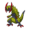 Haxorus - Black White (Normal)