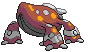 Heatran - Black 2 White 2 Black White Animated (Back View)